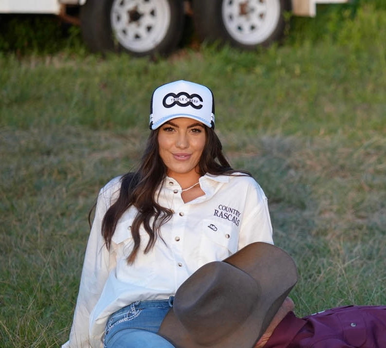Triple C Beef Cap Black/White