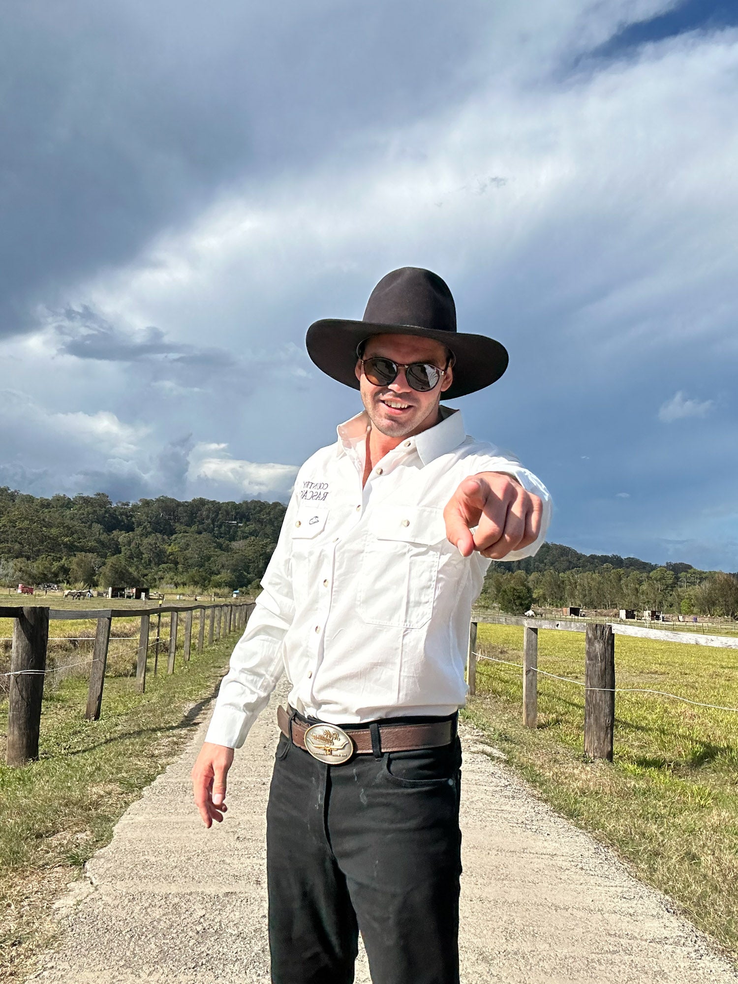 white dress shirt full embroidered mens navy embroidered australia outback western wear