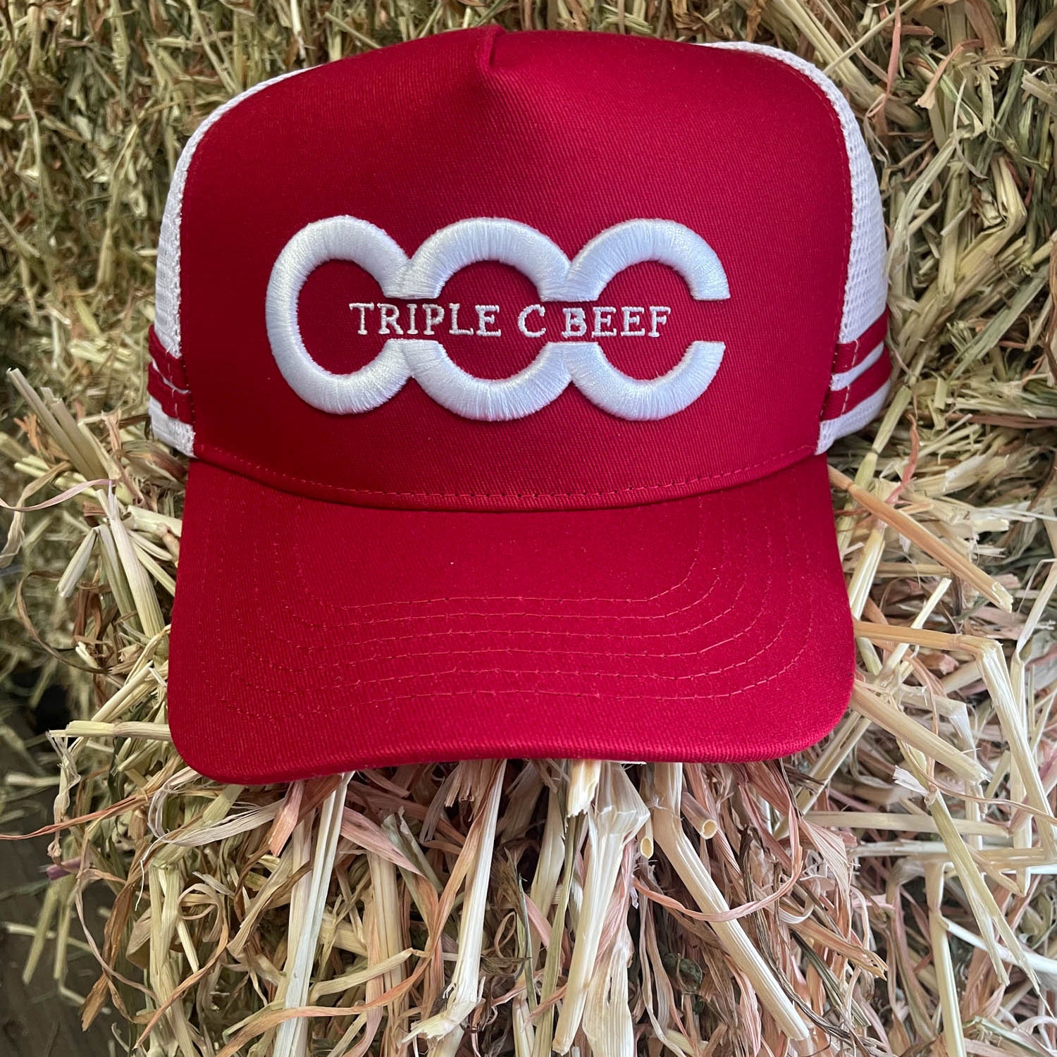 Triple C Beef - Mesh back hats – The Country Rascals