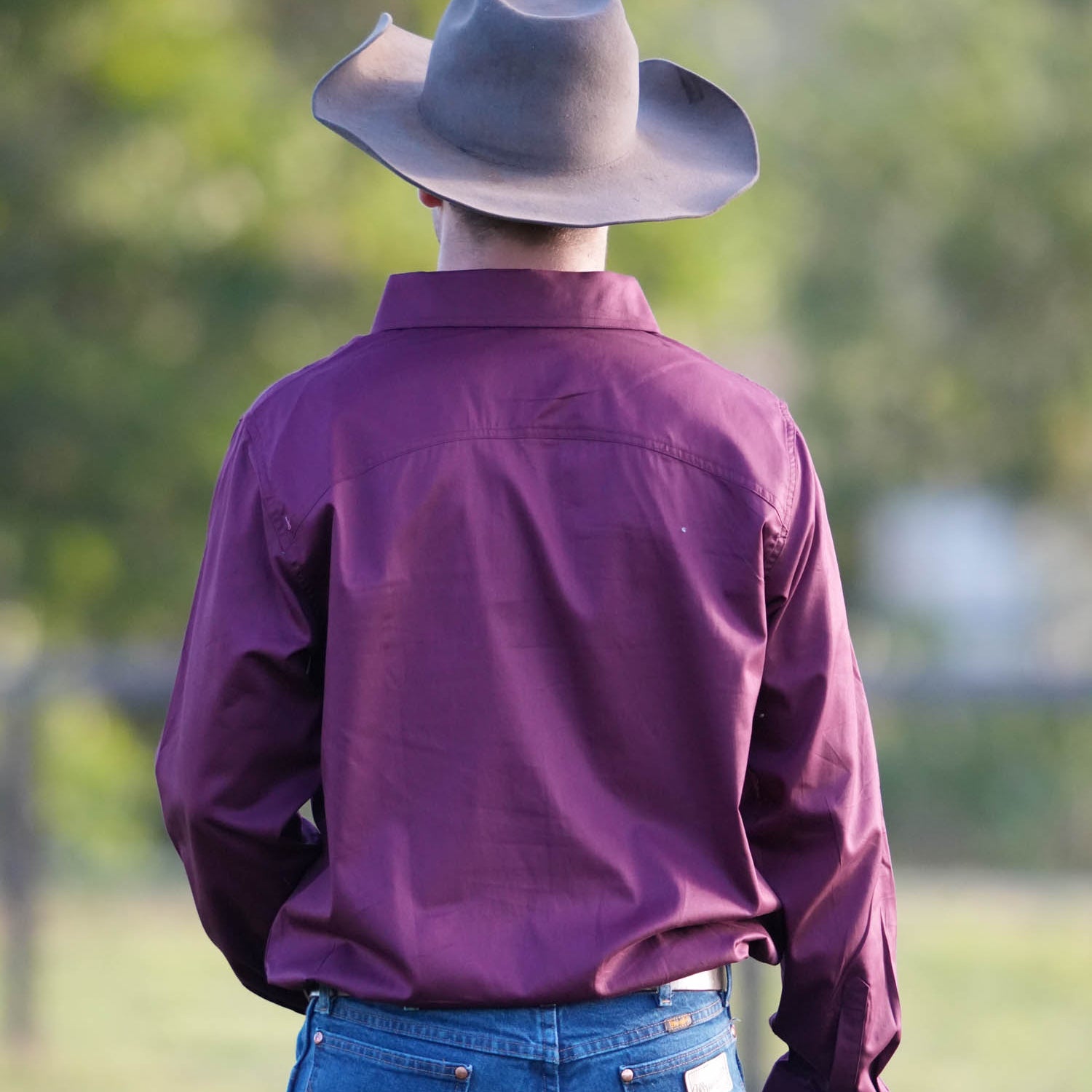 Mens | Lined Clean Skin Full Button Dress Shirt