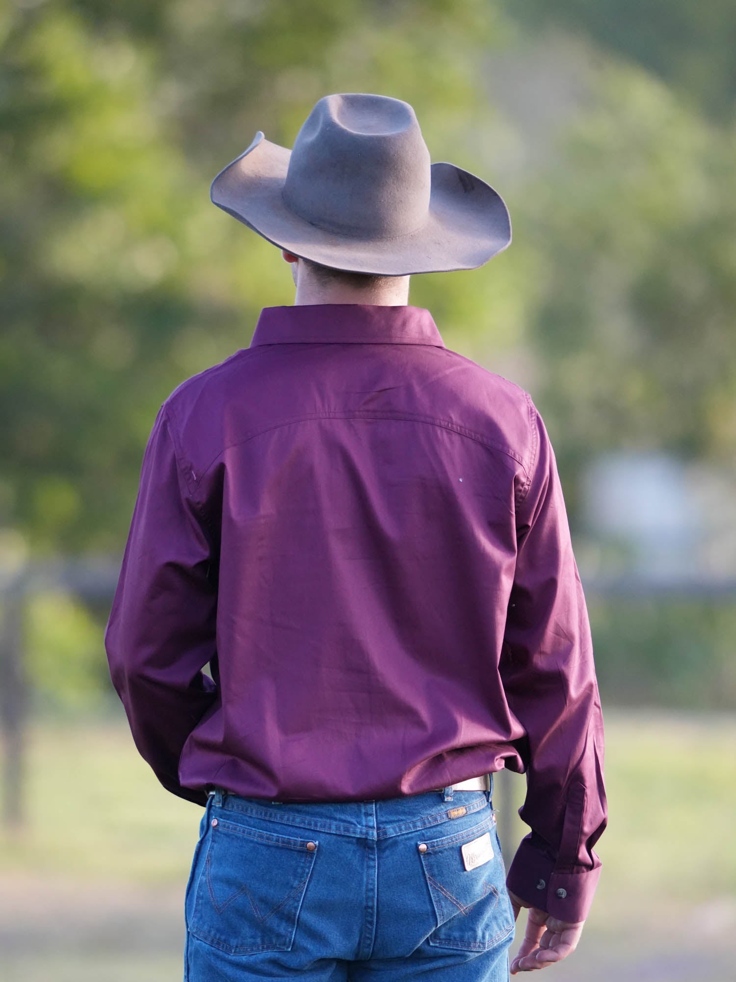 Mens | Lined Clean Skin Full Button Dress Shirt