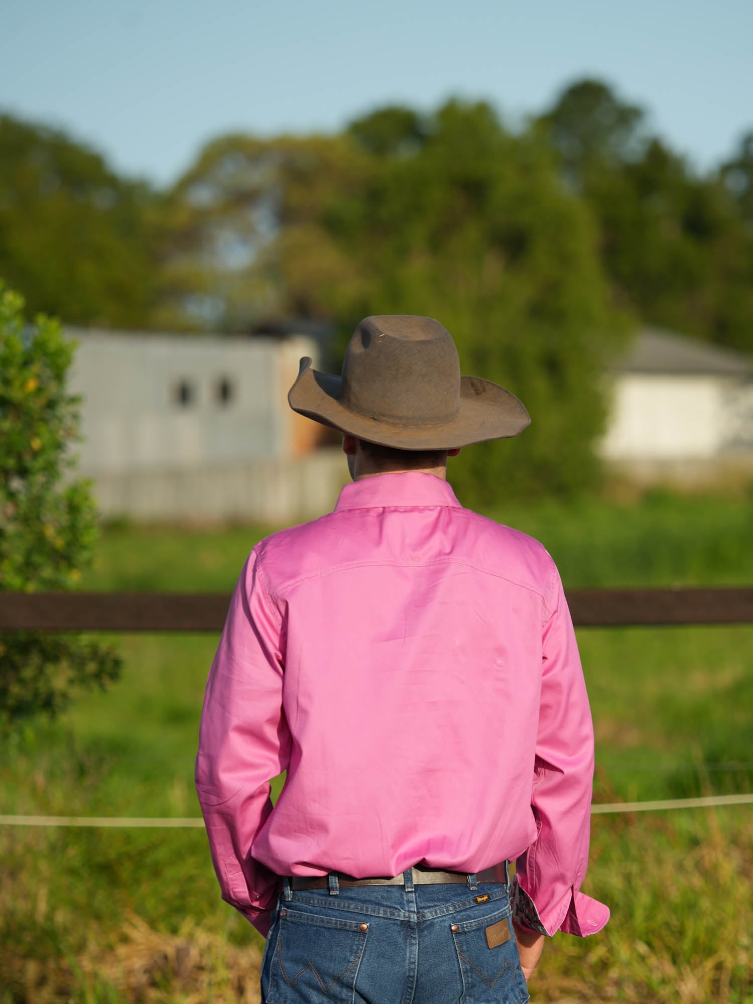 Mens | Lined Clean Skin Full Button Dress Shirt