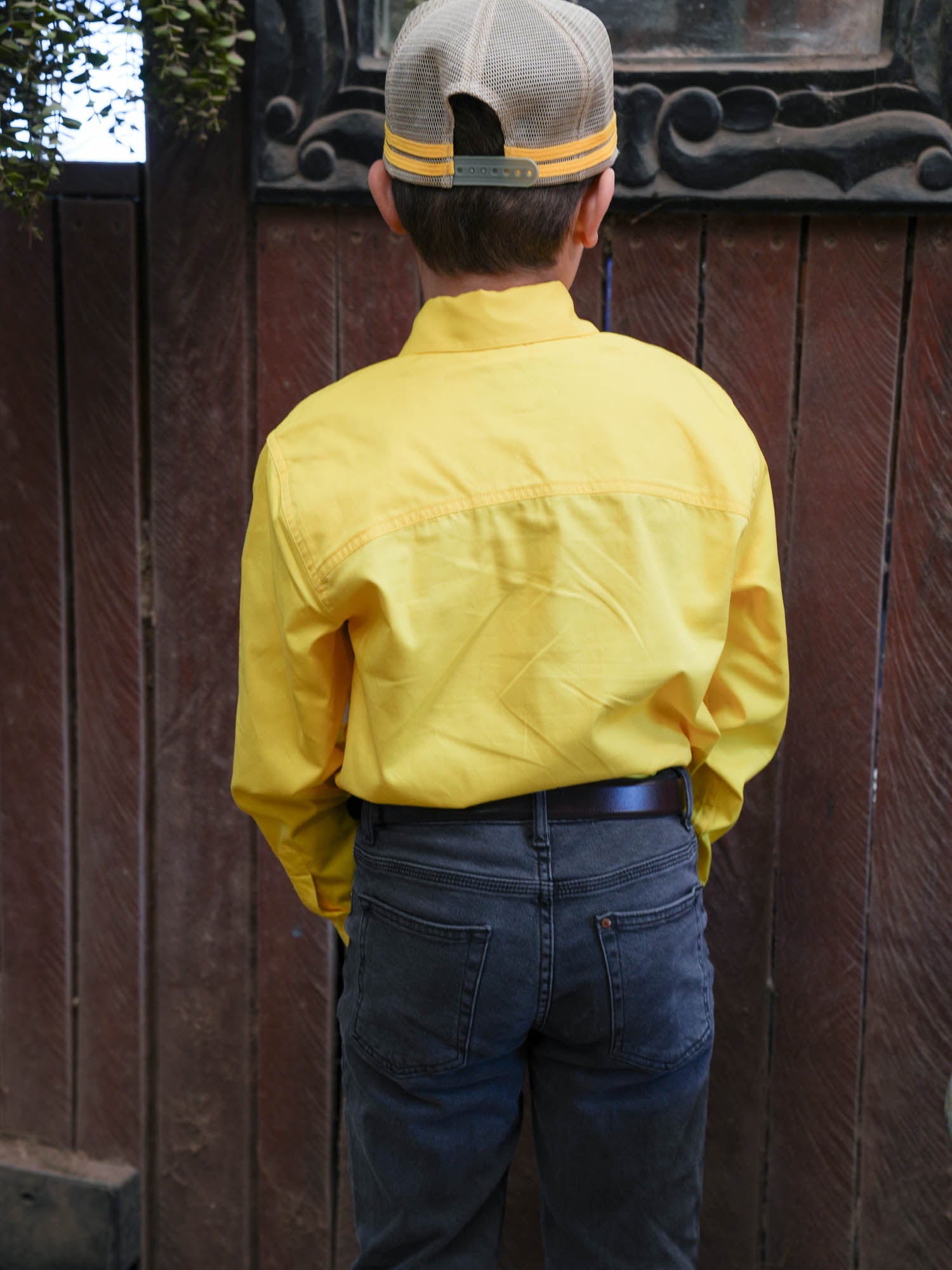 Boys | Clean Skin Work Shirt Twill 160 GSM