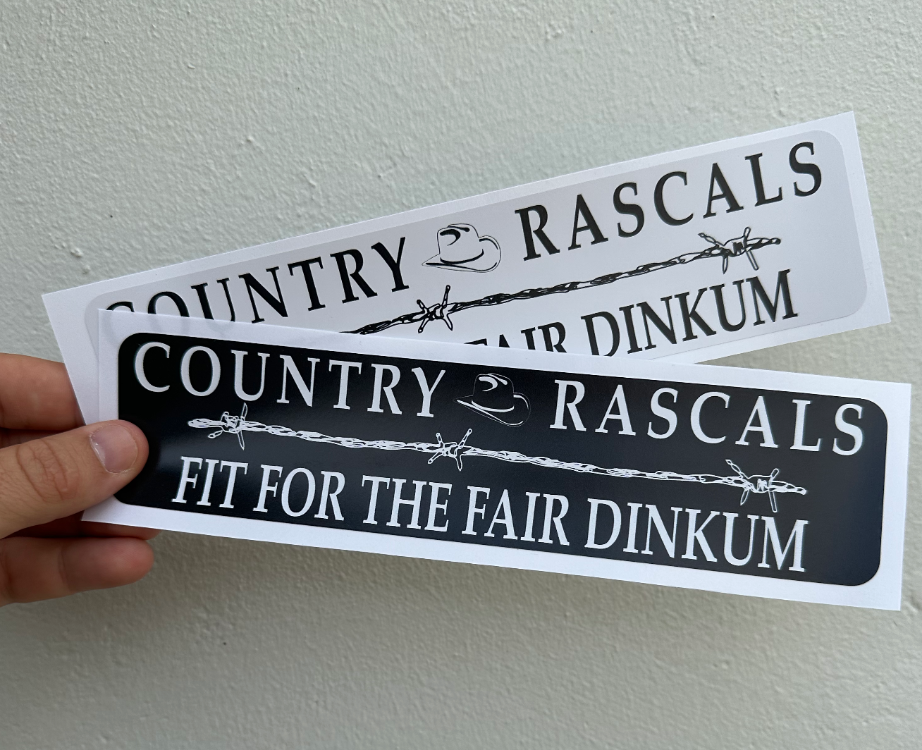 Country Rascals Signature Stickers 2 for $14.95